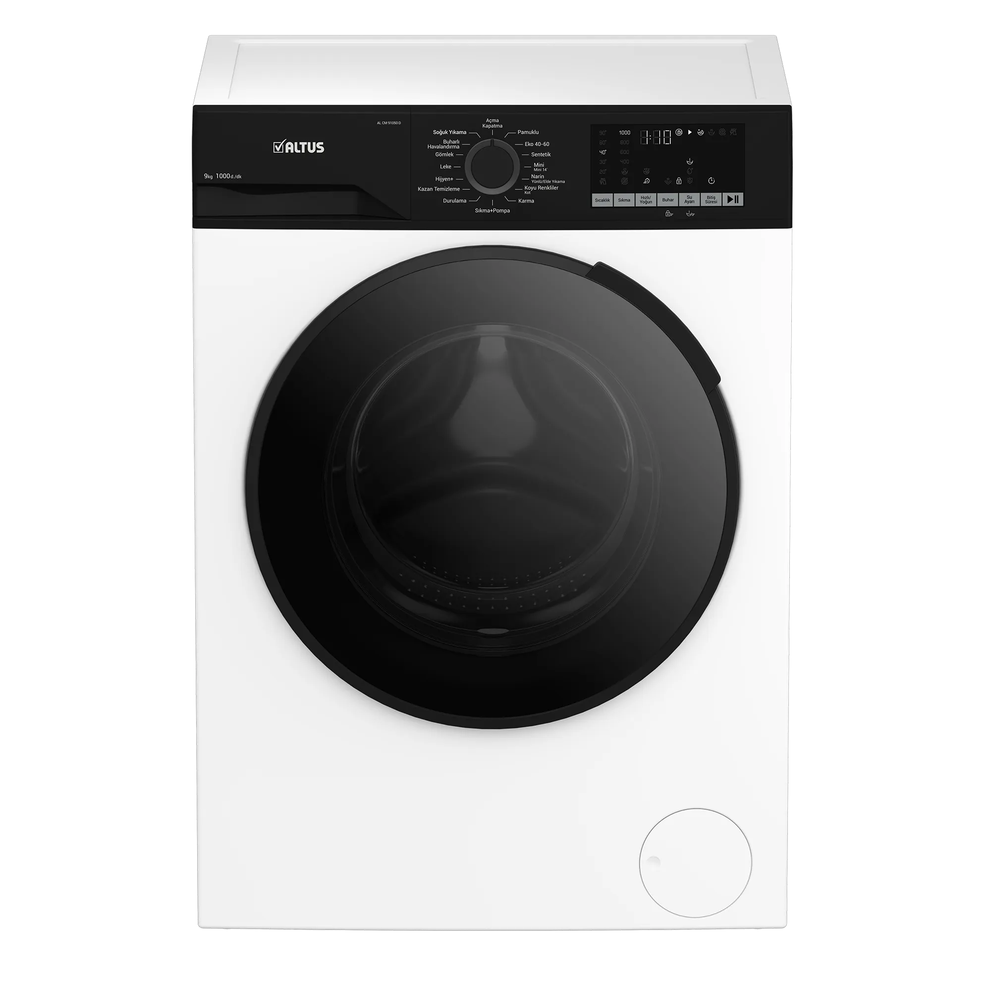 Altus AL CM 91050 D çamaşır makinesi 9 kg 1000 devir kapalı